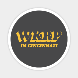 WKRP in Cincinnati Yellow v2 Magnet